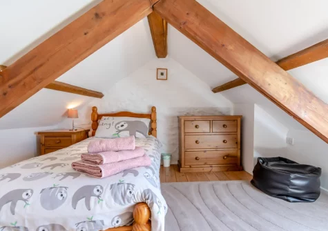 Bedroom #2 at Holly Cottage, Haverfordwest