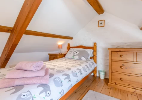 Bedroom #2 at Holly Cottage, Haverfordwest
