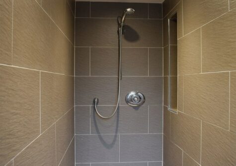 The wet room at Holly Cottage, Haverfordwest