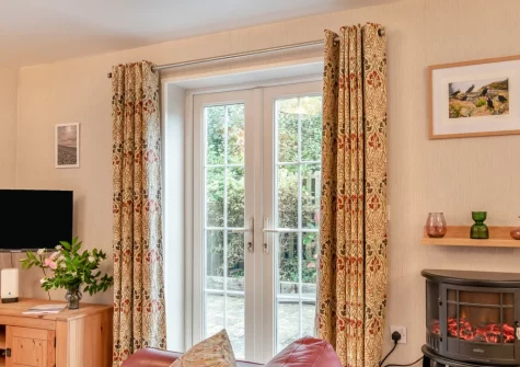 The living area at Honeysuckle Cottage, Broad Haven