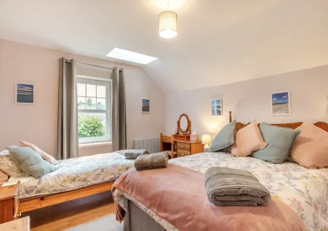 Bedroom #2 at Honeysuckle Cottage, Broad Haven