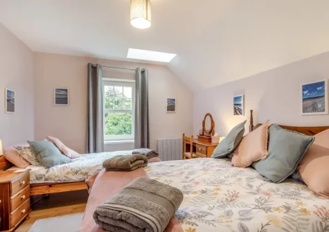 Bedroom #2 at Honeysuckle Cottage, Broad Haven