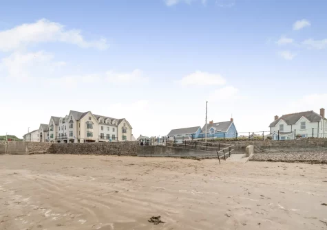 The fabulous sandy Broad Haven Beach where you can swim, sunbathe, build sandcastles or try some water sports
