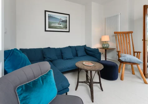 The living room at Hywelfa, Bwlchtocyn