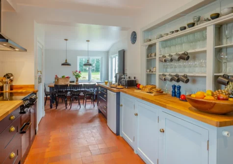 The kitchen at Hywelfa, Bwlchtocyn