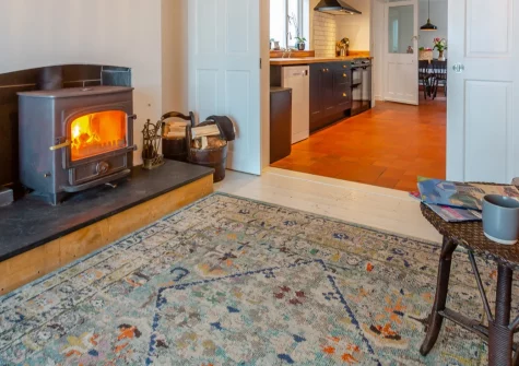 Hywelfa, Bwlchtocyn is a magnificent five-bedroom coastal retreat above Abersoch beach, featuring a luxurious hot tub, breathtaking Cardigan Bay views, subtropical gardens with palms and tree ferns, and direct beach access just 150 metres away.