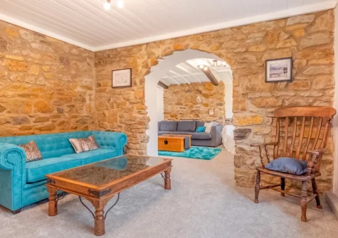 The living room at Incline Villa, Saundersfoot