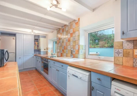 The kitchen at Incline Villa, Saundersfoot