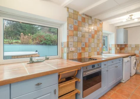 The kitchen at Incline Villa, Saundersfoot