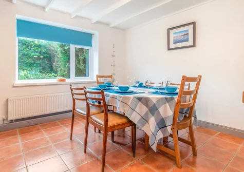The dining area at Incline Villa, Saundersfoot