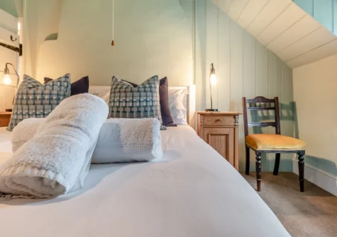 Bedroom #1 at Kelwon Cottage, St Brides