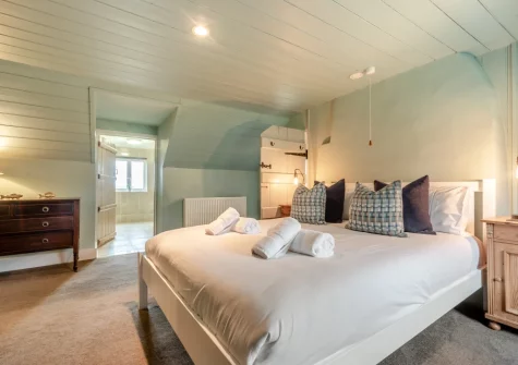 Bedroom #1 at Kelwon Cottage, St Brides