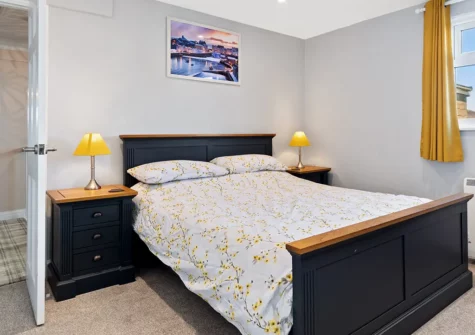 Bedroom #1 at Kemendine Harbour View, Tenby