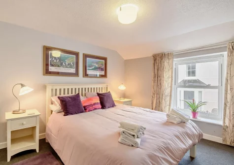 Bedroom #1 at Kiwi Cottage, Tenby