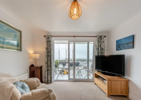 Bedroom #1 at Landfall, Saundersfoot