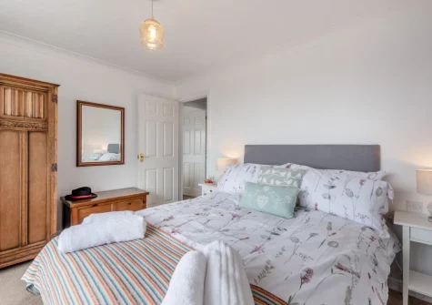 Bedroom #2 at Landfall, Saundersfoot