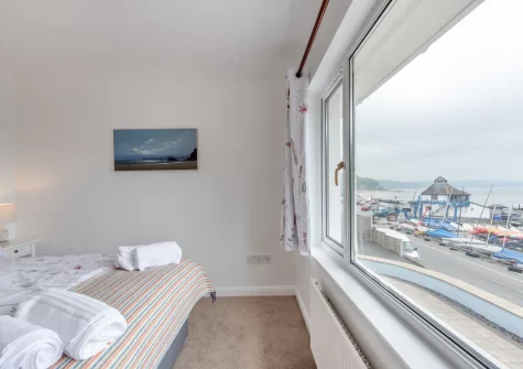 Bedroom #2 at Landfall, Saundersfoot