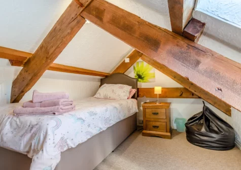 Bedroom #2 at Lavender Cottage, Haverfordwest