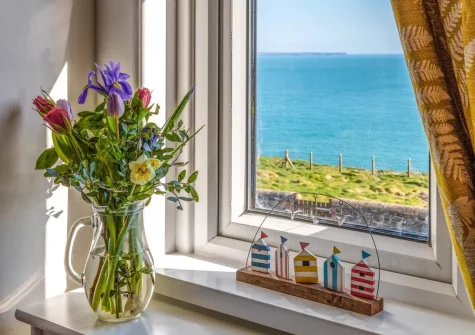 The hallway at Lighthouse Row, St Annes Head