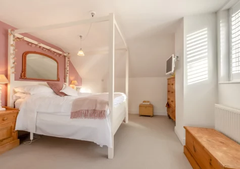 Bedroom #1 at Lily Cottage, Angle