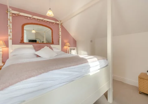 Bedroom #1 at Lily Cottage, Angle