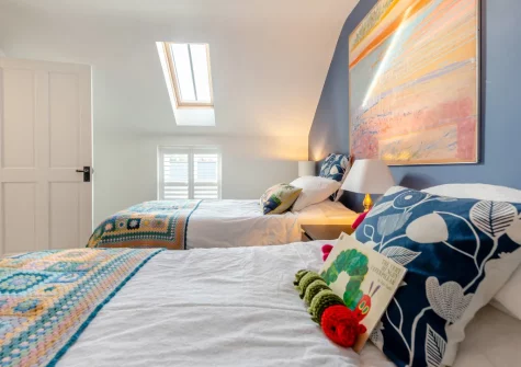 Bedroom #2 at Lily Cottage, Angle