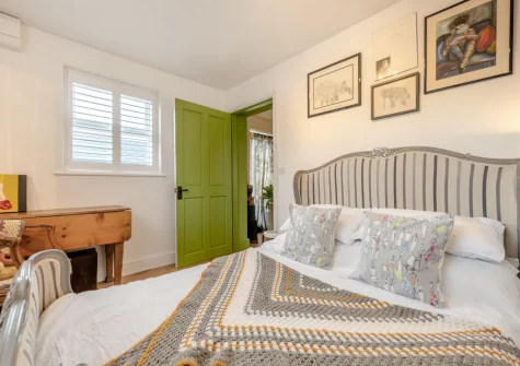 Bedroom #3 at Lily Cottage, Angle