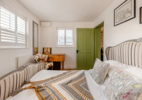 Bedroom #3 at Lily Cottage, Angle