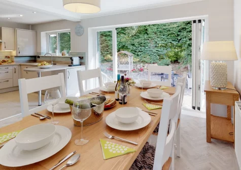The dining area at Llyn Orta, Llanbedrog