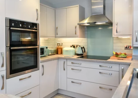 The kitchen at Llyn Orta, Llanbedrog