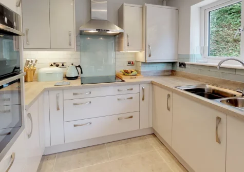The kitchen at Llyn Orta, Llanbedrog