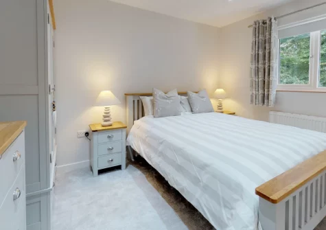 Bedroom #1 at Llyn Orta, Llanbedrog