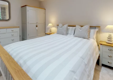 Bedroom #1 at Llyn Orta, Llanbedrog