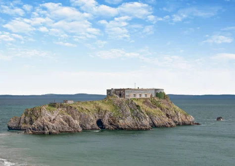 Visit St Catherine's Island and its 19th-century fort, located off the coast of Tenby