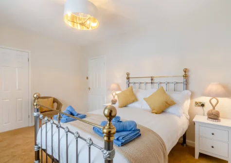 Bedroom #1 at May's Place, Tenby