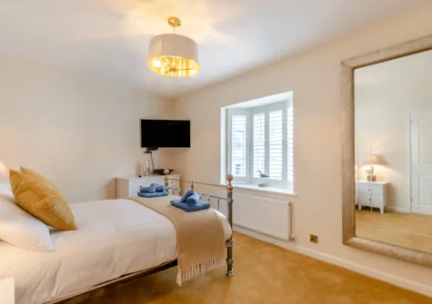 Bedroom #1 at May's Place, Tenby
