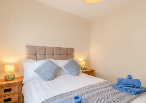 Bedroom #2 at May's Place, Tenby