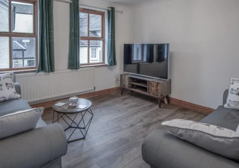 The living area at Mellow Magic, Narberth