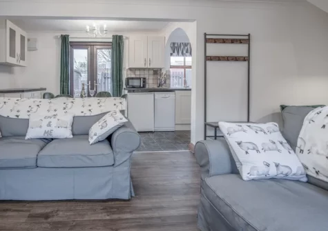 The living area at Mellow Magic, Narberth