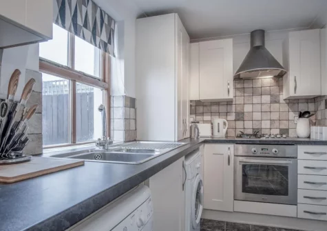 The kitchen at Mellow Magic, Narberth