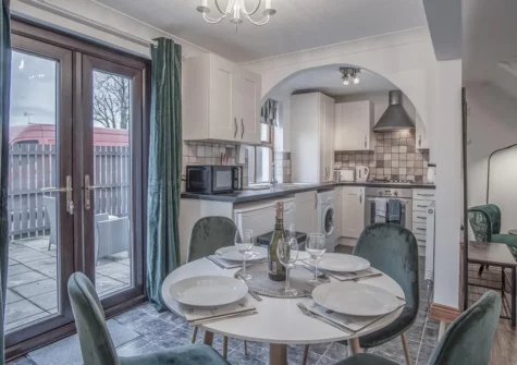 The dining area at Mellow Magic, Narberth