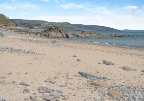 From Miners Arms Cottage it's just a leisurely 15-minute stroll to the golden sands of Wisemans Bridge Beach
