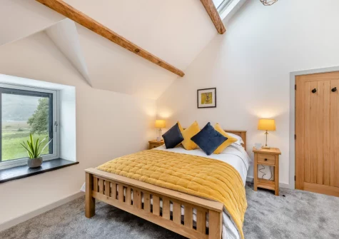 Bedroom #1 at Minffordd, Penmaenpool