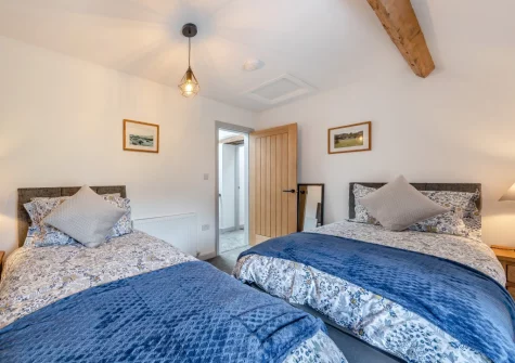 Bedroom #2 at Minffordd, Penmaenpool