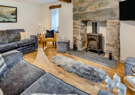 Minffordd, Penmaenpool is a charming 200-year-old stone cottage in the heart of Snowdonia, with mountain and estuary views, a private wood-fired hot tub and superb walking on the doorstep. It's a dreamy retreat for anyone craving fresh air.