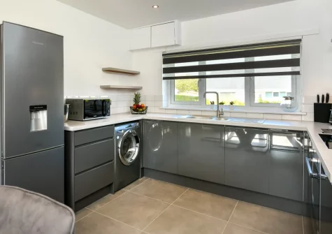 The kitchen at Mor a Mynydd, Abersoch