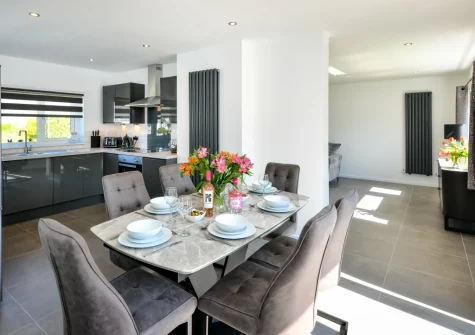 The dining area at Mor a Mynydd, Abersoch