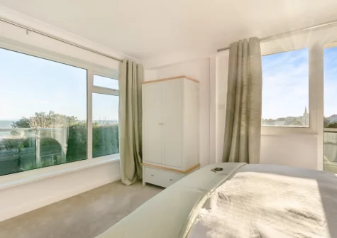 Bedroom #1 at Mor Glas View, Tenby