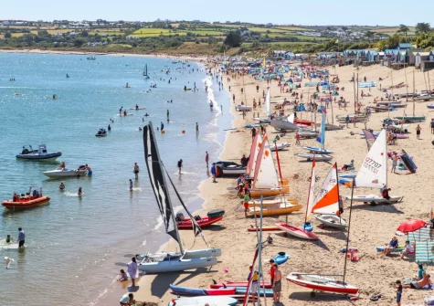 Nearby Abersoch Beach has a myriad of water sports on offer, including windsurfing, sailing, paddleboarding & kayaking