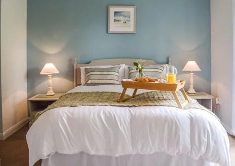 Bedroom #1 at Mutton Hill Cottage, Pembroke